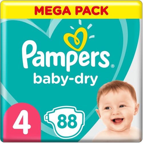 50% Pampers Baby luiers -